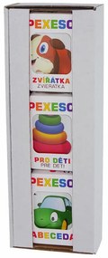 Detské hry PEXESO súprava 3 ks