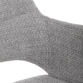Jedálenská stolička DCH-D1320 GREY2 s vratnýmmechanizmom