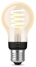 PHILIPS HUE Múdra LED filamentová žiarovka HUE, E27, A60, 7W, 550lm, teplá biela-neutrálna biela