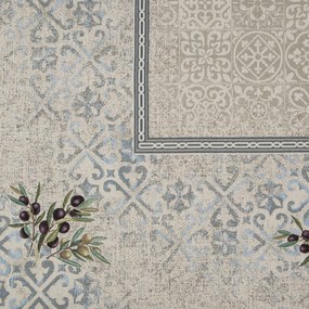 GOBELÍNOVÝ OBRUS OLIVE 140X180 CM VZOROVANÝ