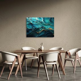 Sklenený obraz - Abstraktné textúry (70x50 cm)