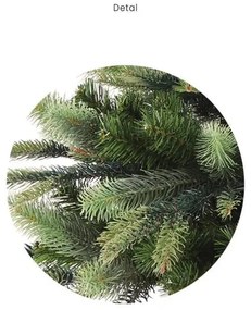 Adal Umelý vianočný stromček 60 cm, Penny Spruce s 2D a 3D ihličím v jutovom obale