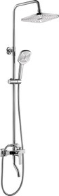 Rea Argus, sprchový set s vaňovou výlevkou, chrómová, REA-P7856