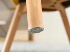 Relaxačné kreslo Letantucce (medová + buk). Akcia -20%. Vlastná spoľahlivá doprava až k Vám domov. 1135919