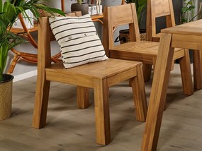 Set záhradného nábytku LIVIGNO (svetlé drevo) (s lavicami) (pre 6 osôb). Vlastná spoľahlivá doprava až k Vám domov. 1026905