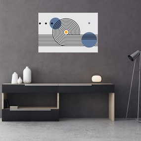 Obraz - Minimalistická abstrakcia N⁰1 (90x60 cm)