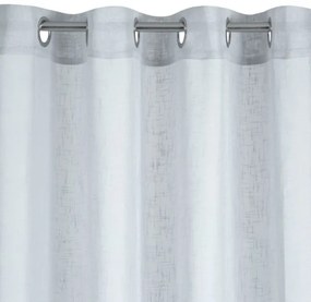 Hotová záclona LEXY strieborná - na priechodkách