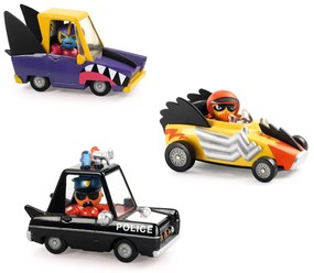 Balíček Crazy Motors - Hurry police + Shark N'Go + Electro Choc