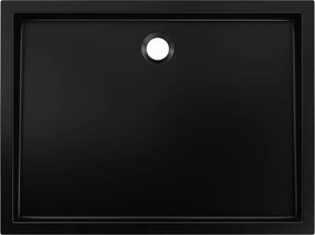 Mexen Flow+ obdĺžniková vanička 110 x 90 cm, čierna matná, 46R709011H