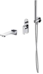 Cersanit S952-036 - Vanová sada s podomietkovou batériou CITY, lesklý chróm