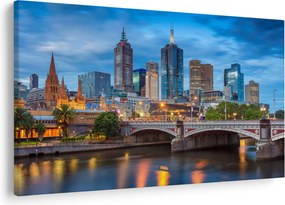 Obraz mesta Melbourne (90x60 cm)