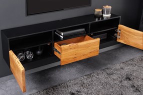 TV Komoda Organic Artwork 140 cm Akácia závesná