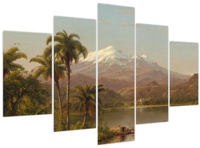 Obraz - Frederic Edwin Church, Tamaca Palms, reprodukcia (150x105 cm)