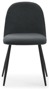 Tmavosivé jedálenské stoličky v súprave 4 ks Malila – Marckeric