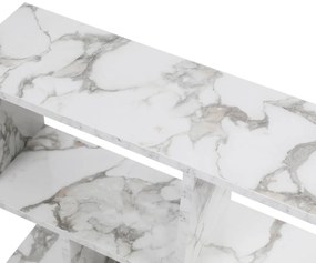 Konferenčný stolík Life White Marble