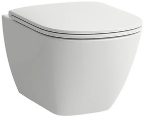 LAUFEN H8660800000001 - Závesné WC LUA keramika/biela + sedadlo SoftClose LUA biele