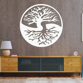 Drevená dekorácia na stenu strom života Dualita I SENTOP PR0212
