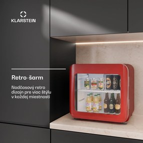 Klarstein Audrey Evo chladič nápojov | 39 x 38 cm | LED vnútorné osvetlenie | 75 W | 42 dB
