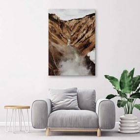 Gario Obraz na plátne Rieka v horách Rozmery: 40 x 60 cm