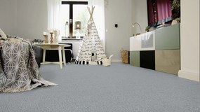 Lano, Metrážny koberec Aura 870, na mieru, šíře 4m,5m, šedá, ab (mriežka), chodba / predsieň