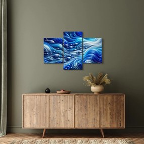 Obraz – Ryby vo vlnách (90x60 cm)