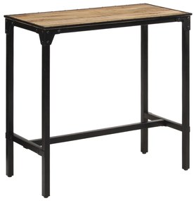 Barový stôl 110x55x107 cm masívne surové mangovníkové drevo 358938