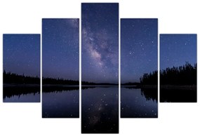 Obraz nočnej oblohy (150x105 cm)