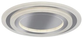 Rabalux 71315 - LED stmievateľné stropné svietidlo TANELI 56W/230V 3000/4000/6000K chróm + diaľkový ovládač