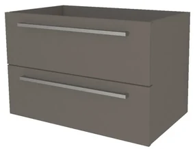 Mereo, Mereo Bino, kúpeľňová skrinka 81 cm, Multidecor, Lávovo sivá, MER-CN691SLAS1