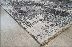 HU Sivo-modrý orientálny koberec Banco 10137-BLUE Rozmer: 60x110 cm