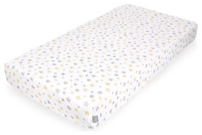 Plachta Žerzej napínacia s gumou 120 x 60 Yellow Stars