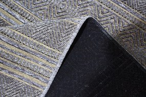 BE Koberec Saran G001 GREY – sivý obdĺžnikový Rozmer: 60x100 cm