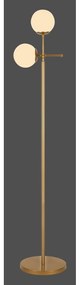 Stojacia lampa v zlatej farbe Squid Lighting Kruva, výška 174 cm