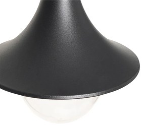 Klasická vonkajšia lampa čierna 125 cm IP44 - Daphne