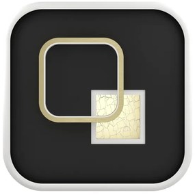 Eglo 901245 - LED Stropné svietidlo TIRIOLO LED/16,2W/230V+1xLED/9,2W čierna/zlatá