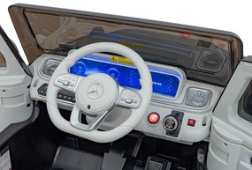 Detské autíčko s elektrickým pohonom 4x4 Mercedes Benz EQG - čierne