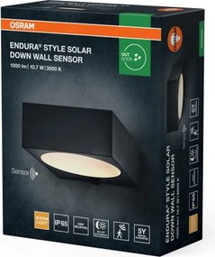Osram - LED solárne nástenné svietidlo ENDURA STYLE LED/10,7W/4,2V 2000 mAh IP65 antracit