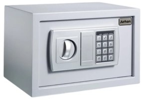 Jurhan Elektrický nábytkový trezor SAFETY, 31 x 20 x 20cm, strieborná