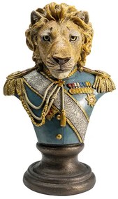 Sir Lion dekorácia 29 cm hnedá