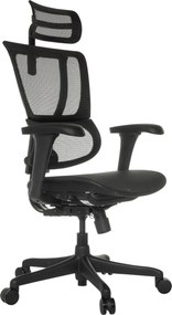 XXXLutz OTOČNÁ STOLIČKA, sieť, čierna MID.YOU - Online Only kancelárie - 001918022201