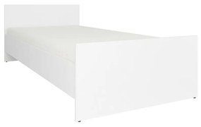 Jednolôžková posteľ 90 cm BRW Nepo Plus 11 (biela) . Vlastná spoľahlivá doprava až k Vám domov. 1098319