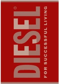 XXXLutz UTERÁK, 95/150 cm, červená Diesel - Kúpeľňový textil - 004113003002