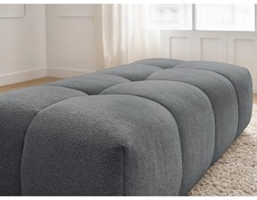 Tmavosivá ženilková podnožka Everest – Bobochic Paris