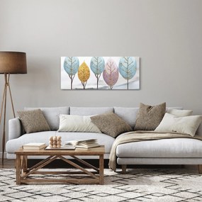 Obraz - Dizajnové stromy (120x50 cm)