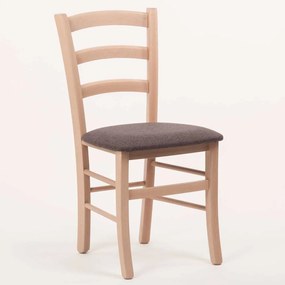 Stima stolička PAYSANE s čalúneným sedákom Vyberte odtieň ->: Dub Sonoma, Vyberte látku ->: LUX Antracit 6