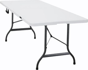 Cateringový skladací stôl pre 8 osôb Bruce biely