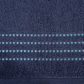 FROTÉ UTERÁK FIORE 50X90 CM TMAVOMODRÁ
