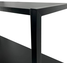 Regál PRAMONI 80x192 cm černý