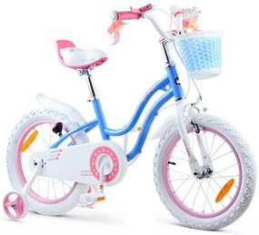 Detský bicykel STAR GIRL 16 RoyalBaby RB16G-1 - modrý