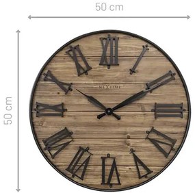 Nástenné hodiny NeXtime Manchester Ø50 cm